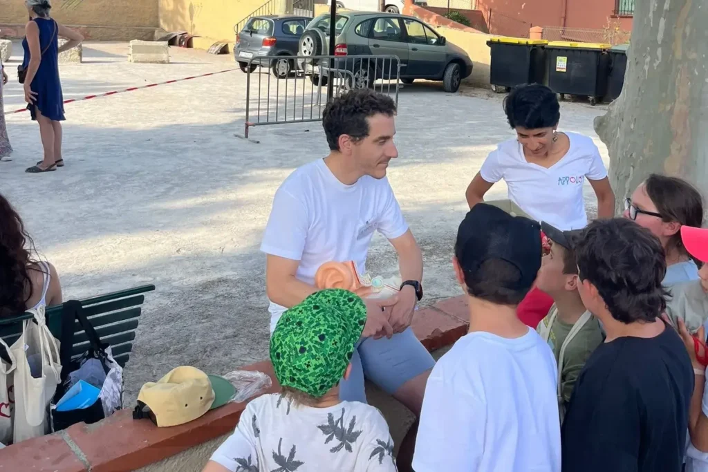 Prévention sonore lors d'un festival de musique